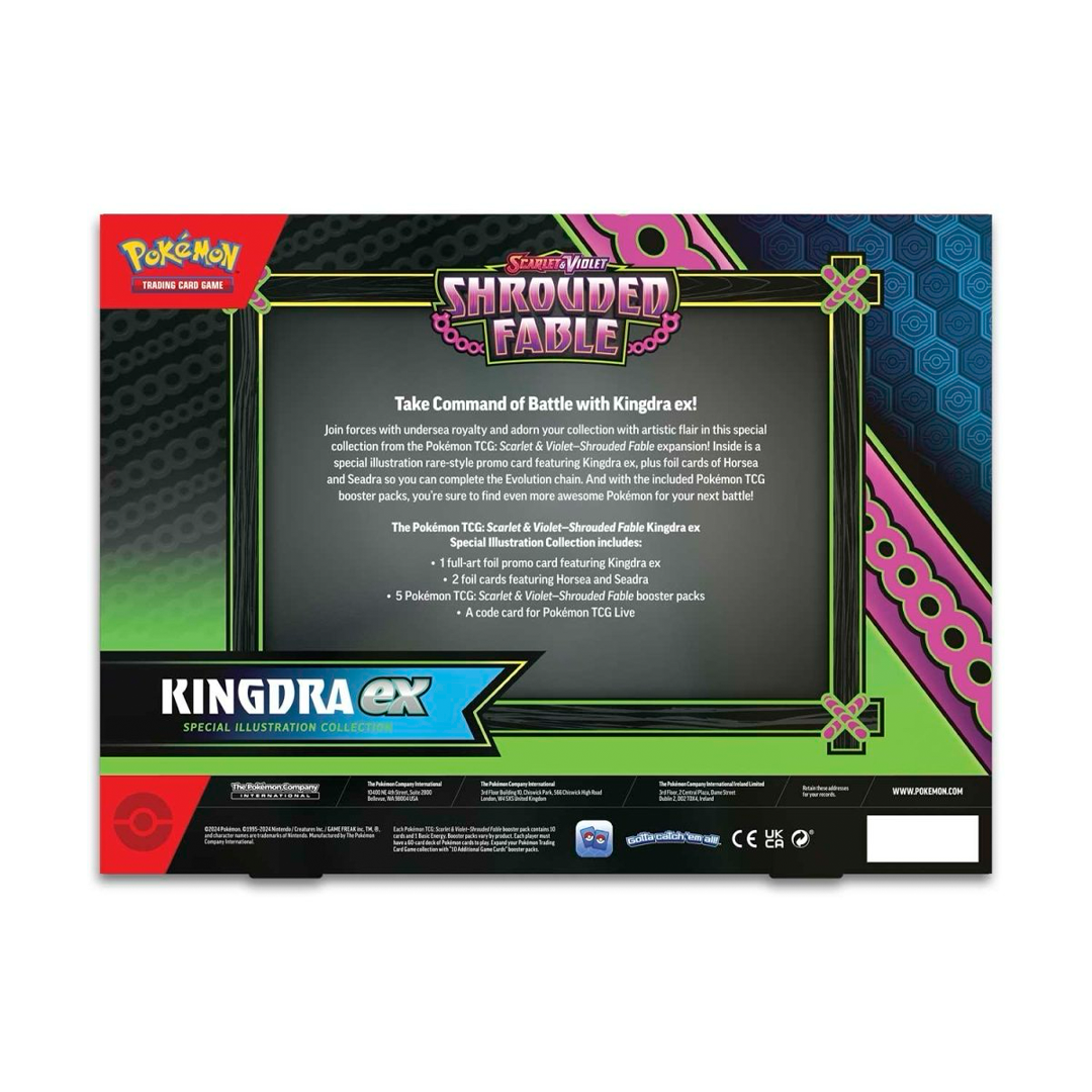 Pokemon TCG - Scarlet & Violet - Shrouded Fable - Kingdra EX - Special Illustration Collection Box *Pre-Order