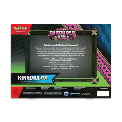 Pokemon TCG - Scarlet & Violet - Shrouded Fable - Kingdra EX - Special Illustration Collection Box *Pre-Order