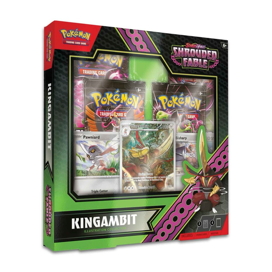 Pokemon TCG - Scarlet & Violet - Shrouded Fable - Kingambit Illustration Collection Box