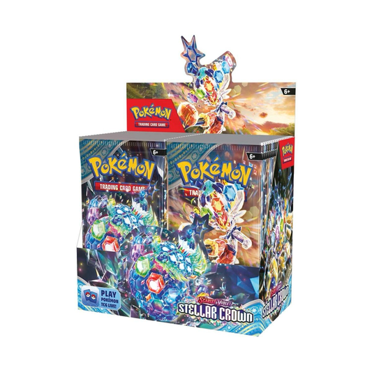 Pokemon TCG - Scarlet & Violet - Stellar Crown - Booster Box (36 Packs)