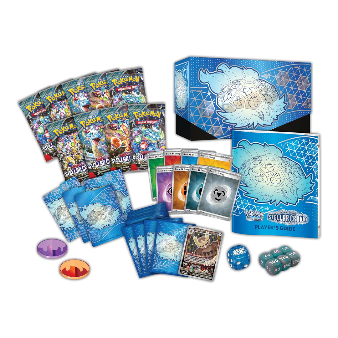 Pokemon TCG - Scarlet & Violet - Stellar Crown - Elite Trainer Box