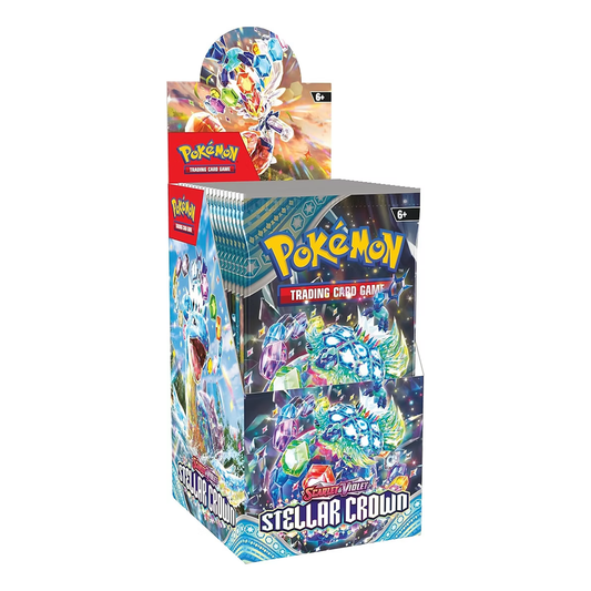 Pokemon TCG - Scarlet & Violet - Stellar Crown - Half Booster Box (18 Packs)
