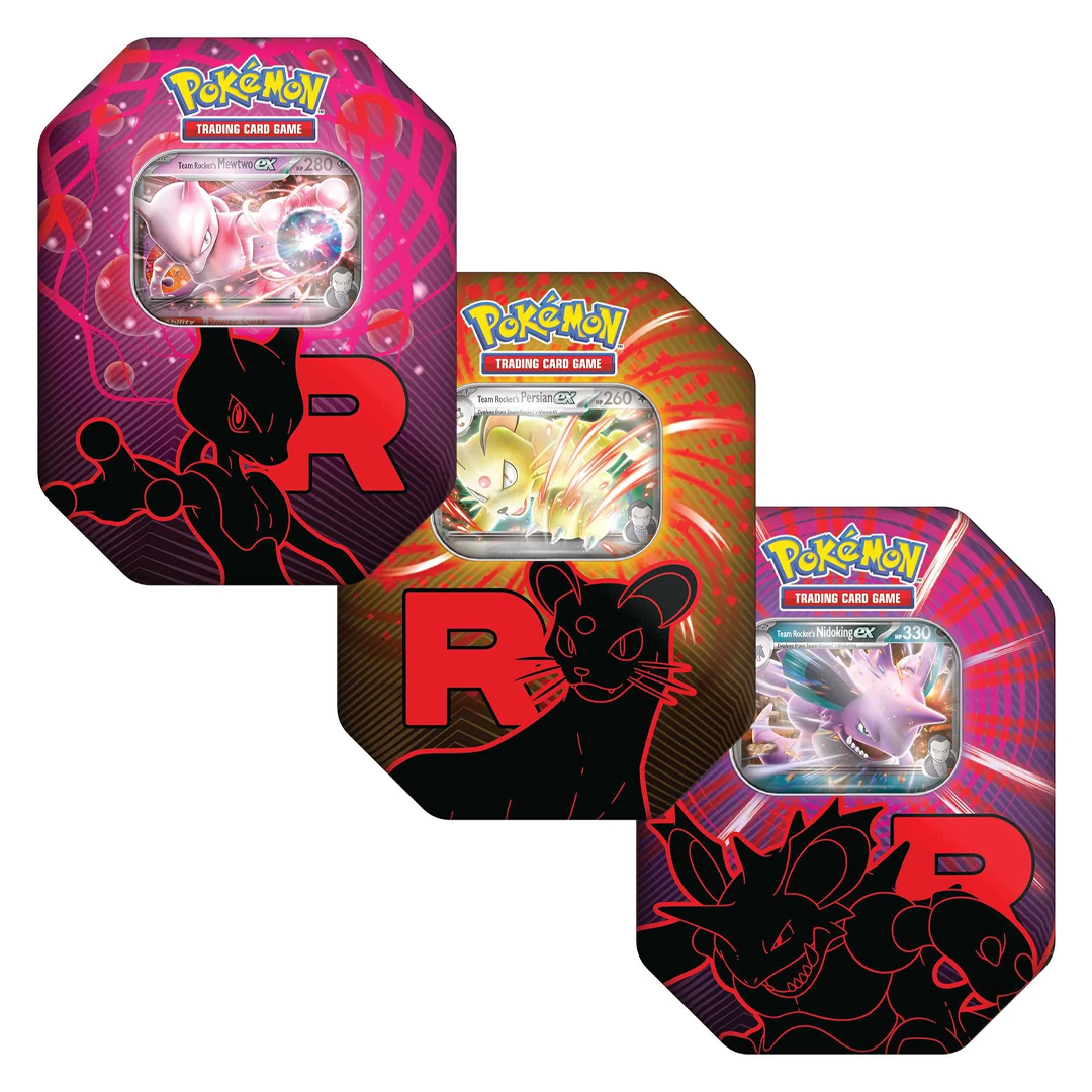 Pokemon TCG - Scarlet & Violet - Team Rocket Tin