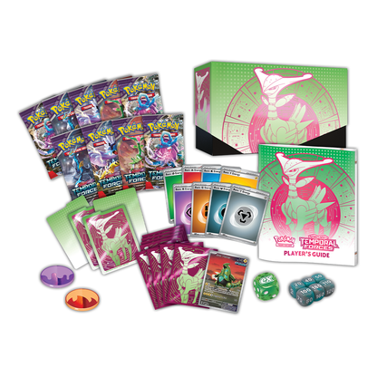 Pokemon TCG - Scarlet & Violet - Temporal Forces - Elite Trainer Box (Iron Leaves)