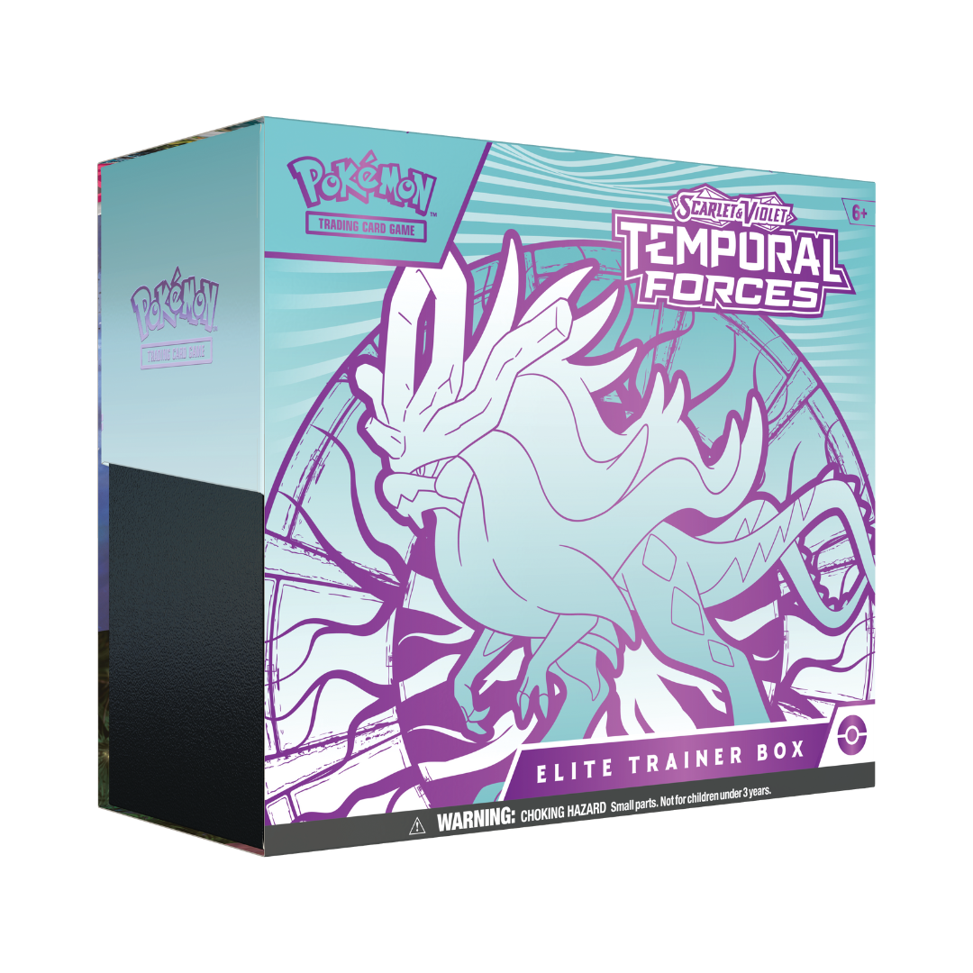 Pokemon TCG - Scarlet & Violet - Temporal Forces - Elite Trainer Box (Walking Wake)