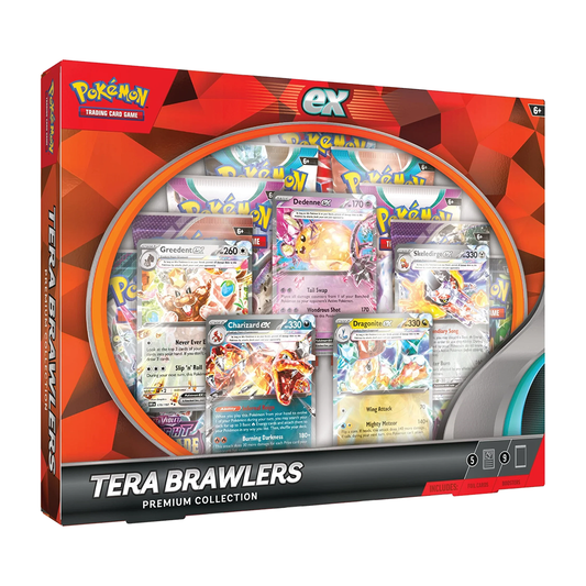 Pokemon TCG - Scarlet & Violet - Tera Brawlers Premium Collection Box