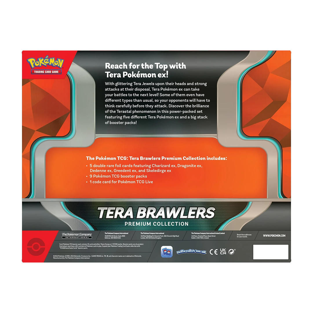 Pokemon TCG - Scarlet & Violet - Tera Brawlers Premium Collection Box