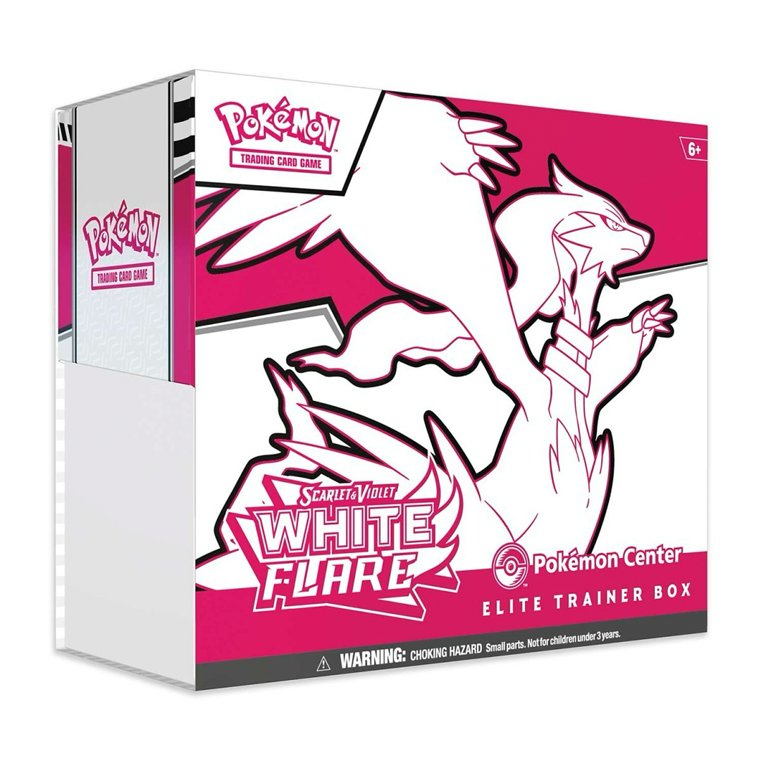 Pokémon TCG - Scarlet & Violet - White Flare - Pokémon Center - Elite Trainer Box - Reshiram