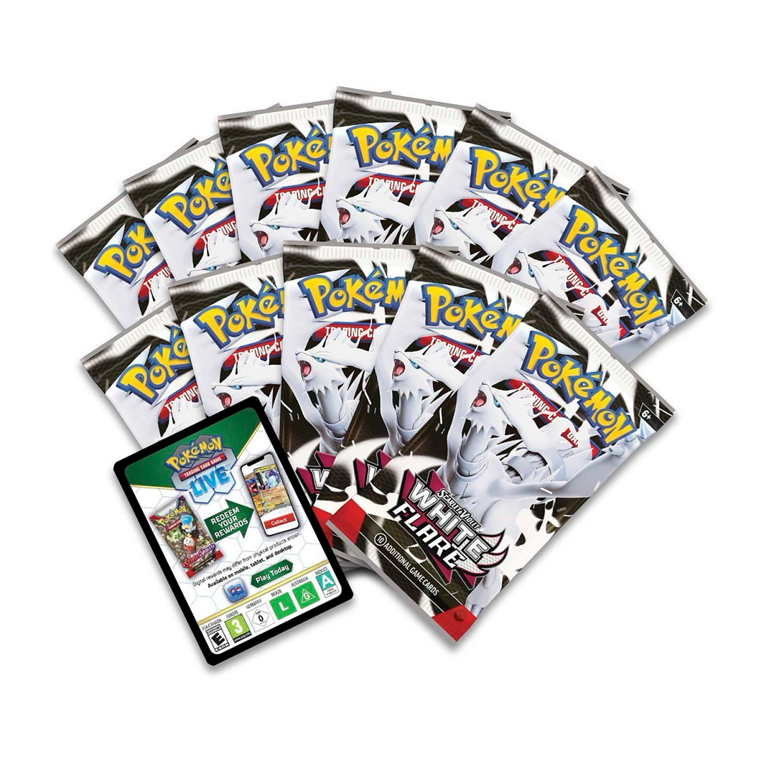 Pokémon TCG - Scarlet & Violet - White Flare - Pokémon Center - Elite Trainer Box - Reshiram