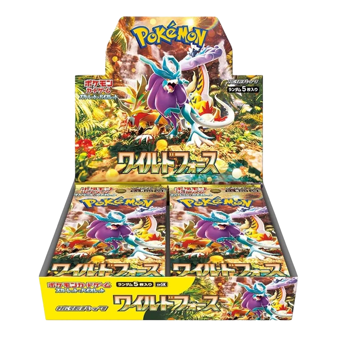 Pokemon TCG - Scarlet & Violet - Wild Force (SV5K) - Booster Box (Japanese)