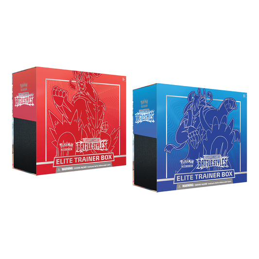 Pokemon TCG - Sword & Shield: Battle Styles - Elite Trainer Box (Set of 2)