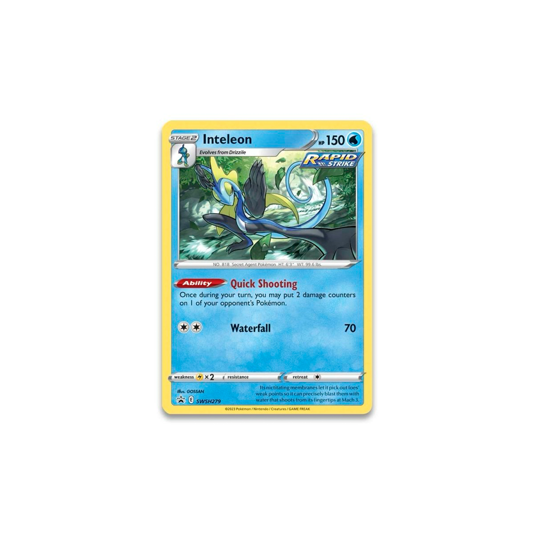 Pokemon TCG - Sword & Shield - Crown Zenith - Pin Collection - Inteleon