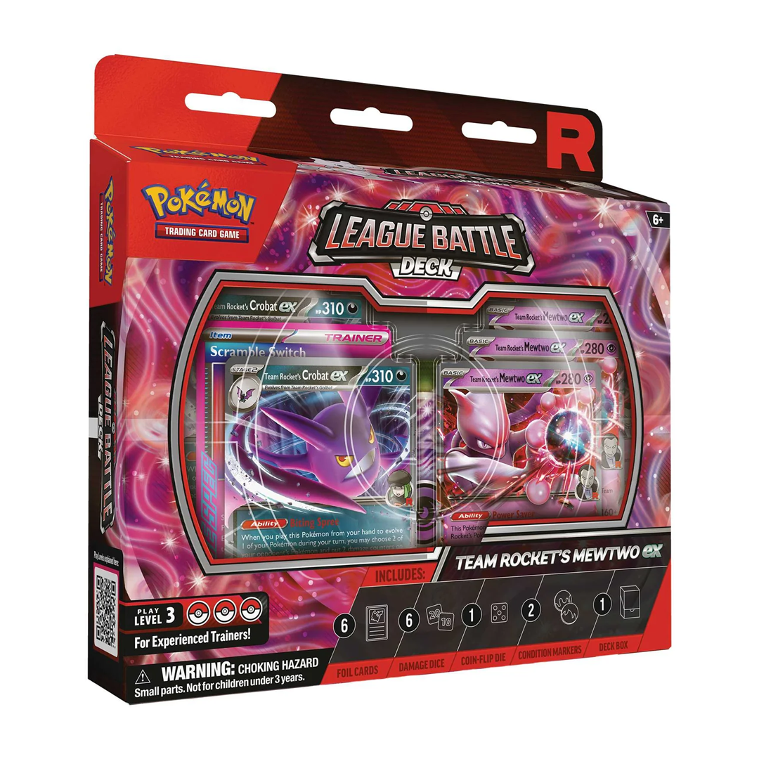 Pokémon TCG - Team Rocket's Mewtwo ex - League Battle Deck