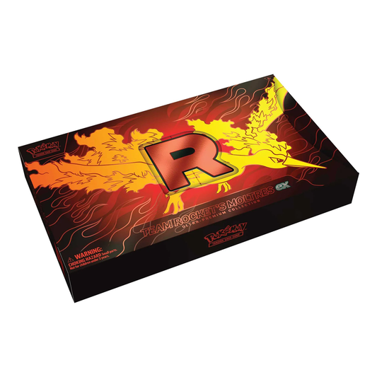 Pokémon TCG - Team Rocket's Moltres ex - Ultra-Premium Collection Box
