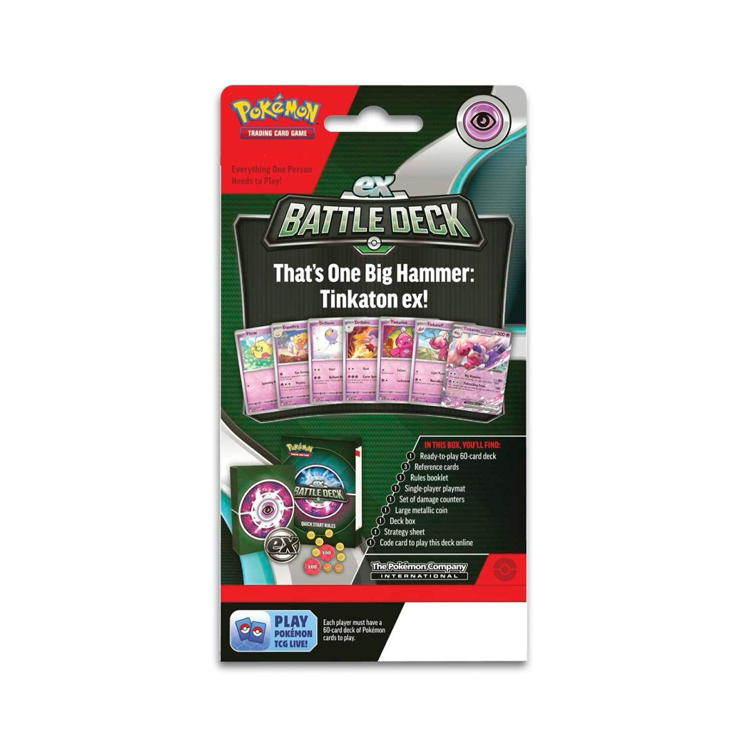 Pokémon TCG - Tinkaton ex Battle Deck