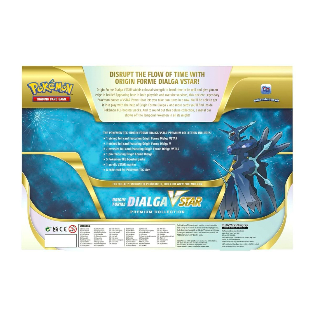 Pokemon TCG: Origin Forme Dialga VSTAR Special Collection Box