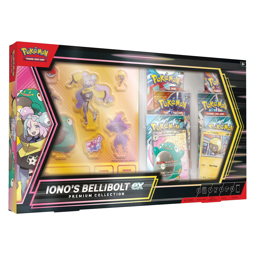 Pokemon TCG - Scarlet & Violet - Iono’s Bellibolt EX Premium Collection Box