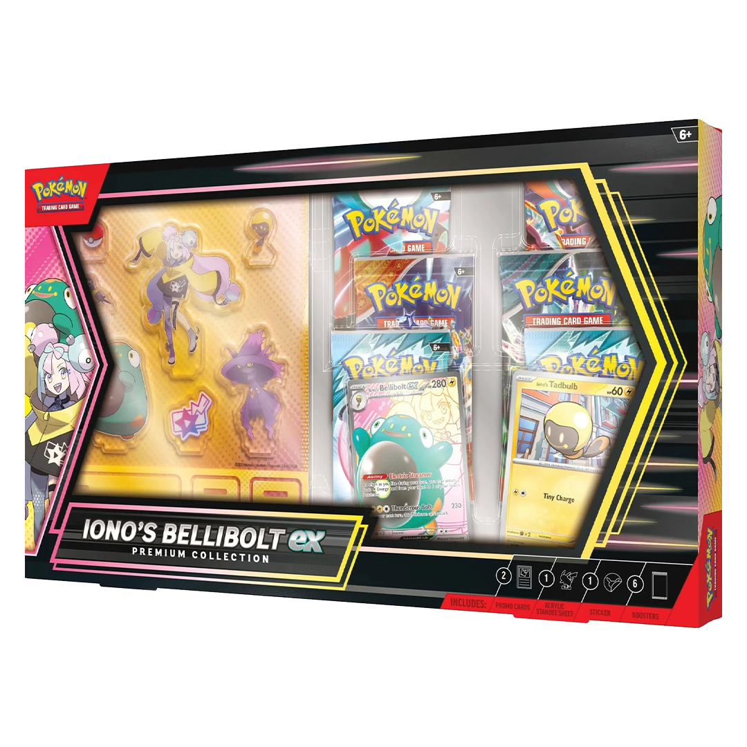 Pokemon TCG - Scarlet & Violet - Iono’s Bellibolt EX Premium Collection Box