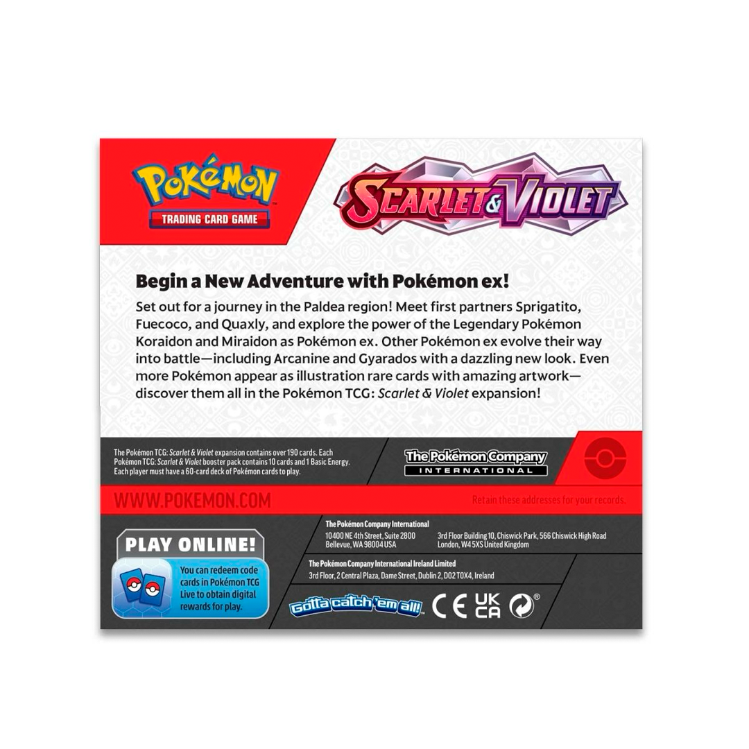Pokemon TCG - Scarlet & Violet Base Set - Booster Box (36 Packs)