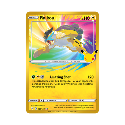 Raikou - 30th Celebration: Classic Collection - 050/185