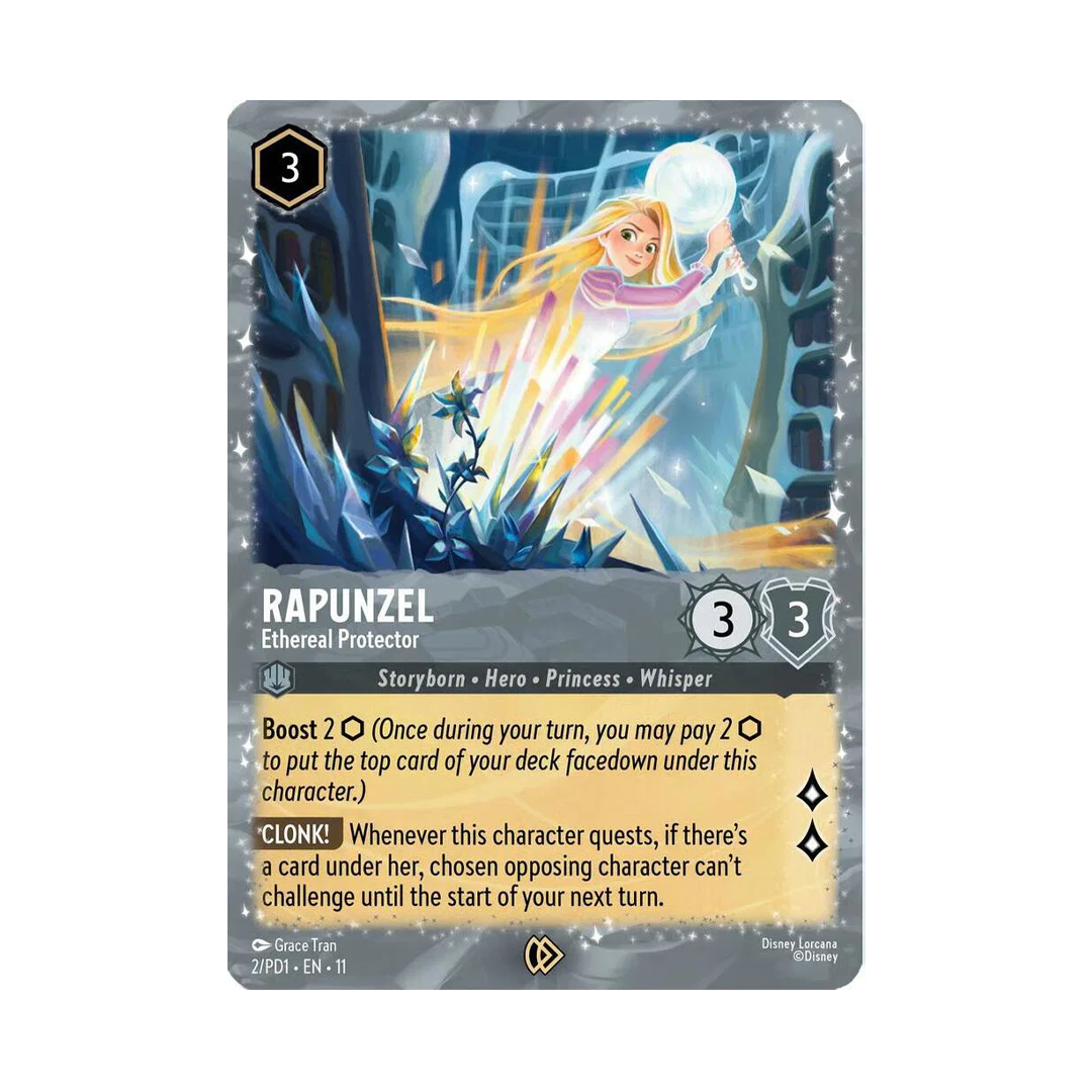 Rapunzel Ethereal Protector 2/PD1 - Disney Lorcana Promo (Sealed)