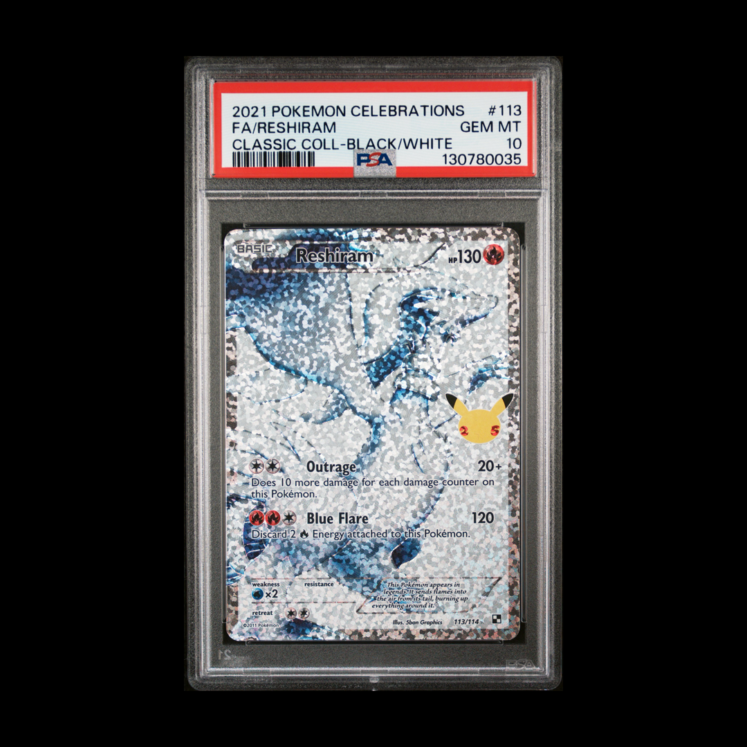 Reshiram - Celebrations: Classic Collection - 113/114 - PSA 10
