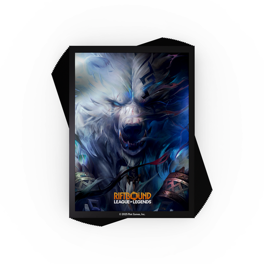 Riftbound: League of Legends TCG - Set 1 - Origins - Card Sleeves (100pk) - Volibear