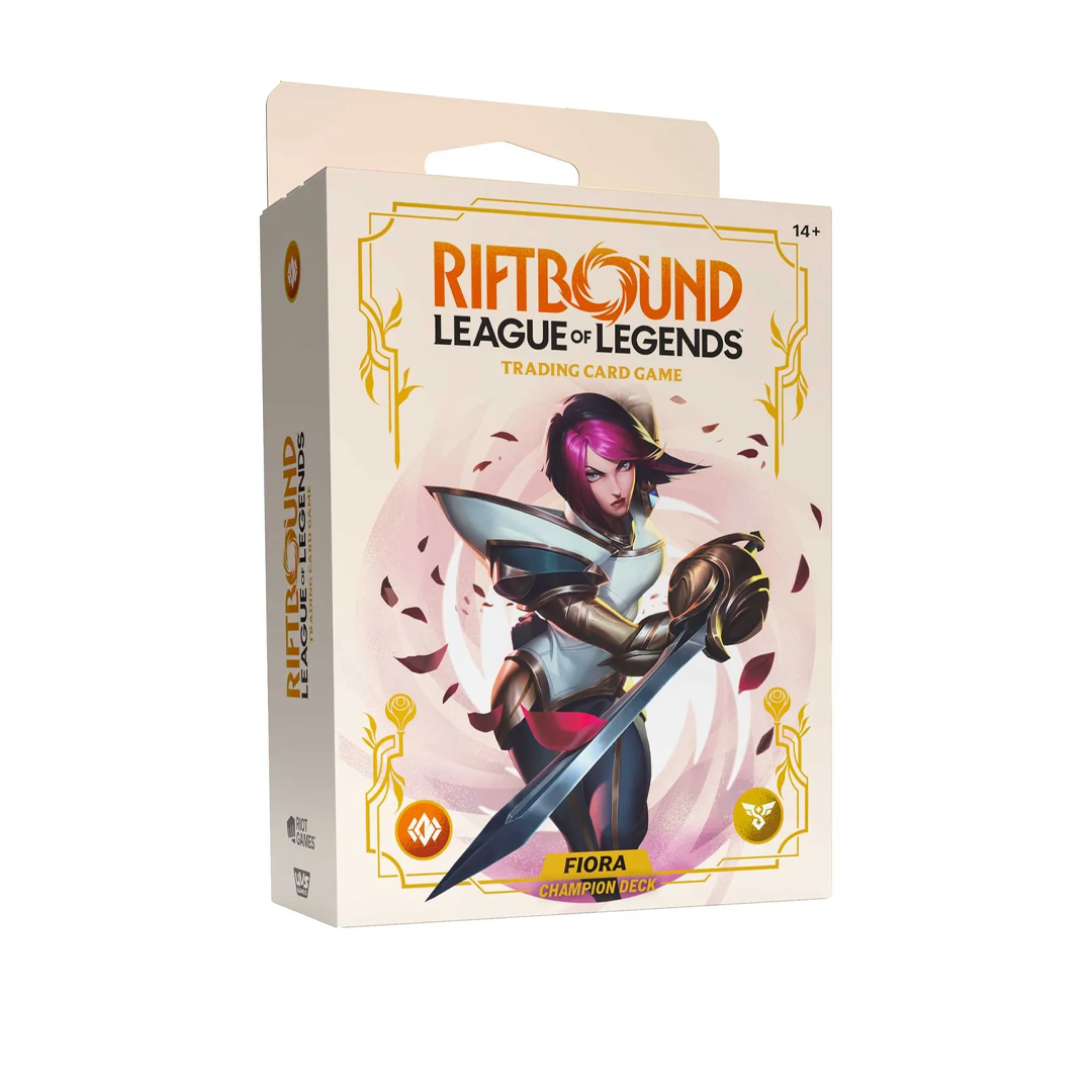 Riftbound: League of Legends TCG - Set 2 - Spiritforged - Champion Deck - Fiora