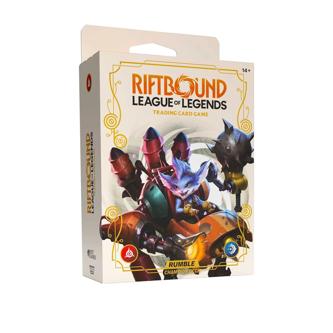 Riftbound: League of Legends TCG - Spiritforged - Champion Deck - Rumb ...