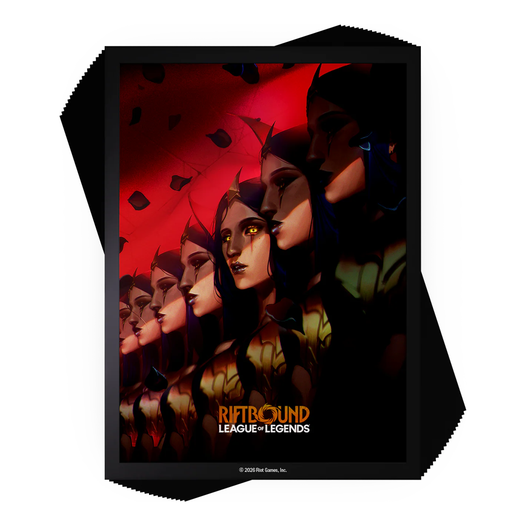 Riftbound: League of Legends TCG - Unleashed - Card Sleeves (100pk) - LeBlanc, Deceiver