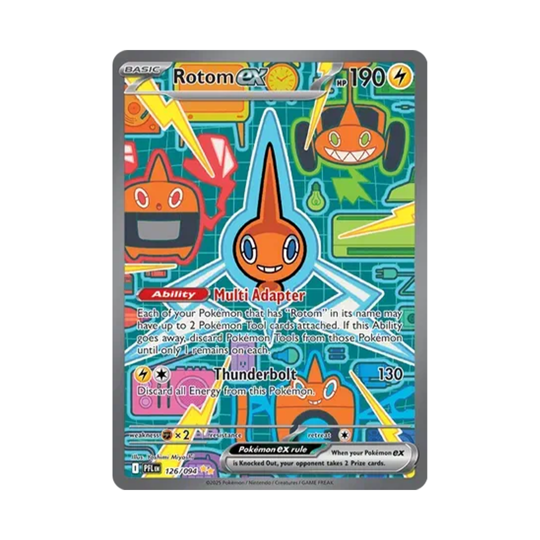 Rotom ex - Phantasmal Flames - Special Illustration Rare - 126/094