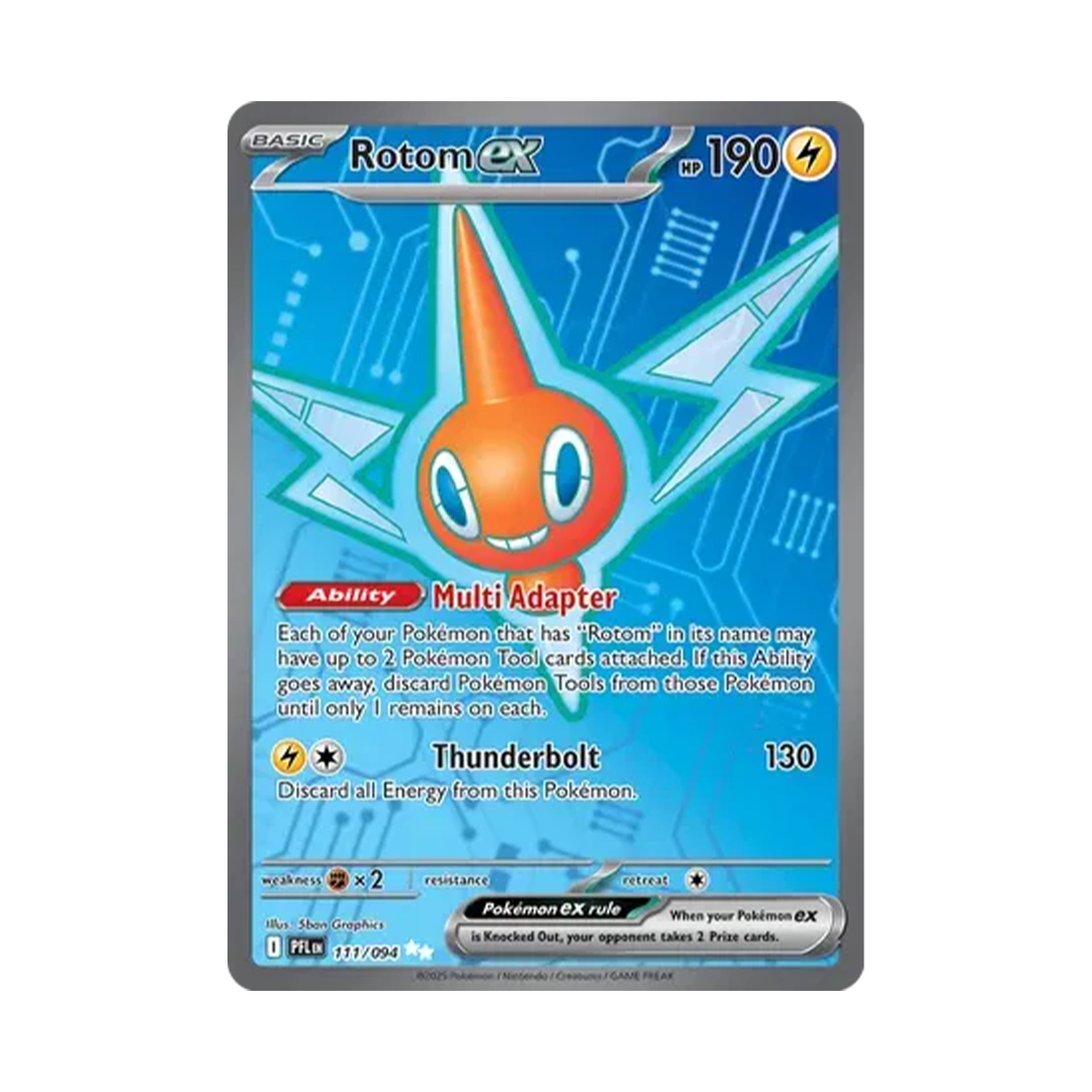 Rotom ex - Phantasmal Flames - Ultra Rare - 111/094