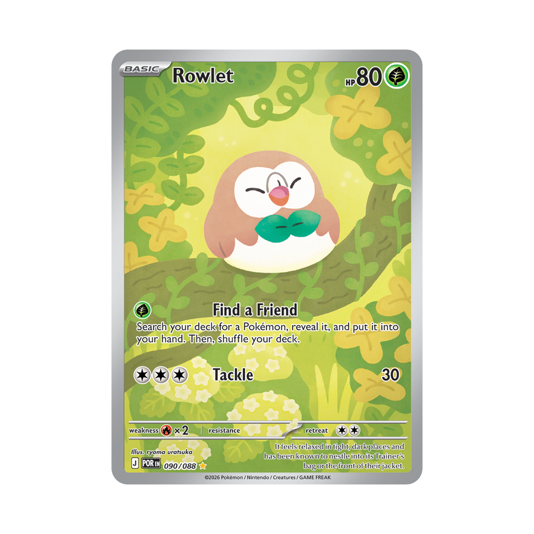 Rowlet - Perfect Order - Illustration Rare - 090/088