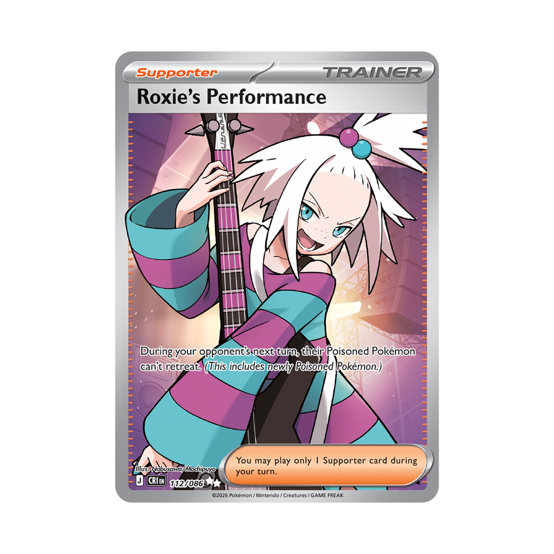 Roxie's Performance - Chaos Rising - Ultra Rare - 112/086