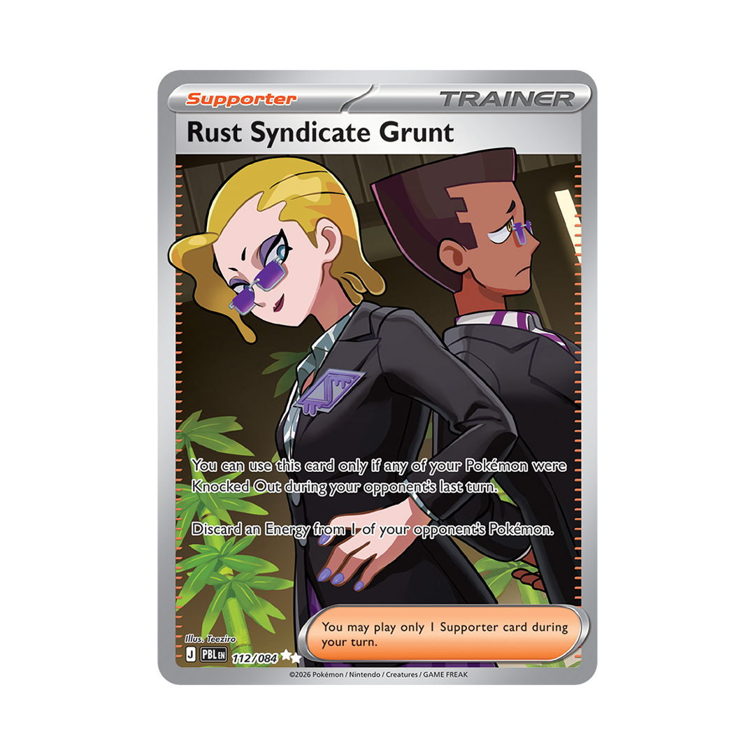 Rust Syndicate Grunt - Pitch Black - Ultra Rare - 112/084