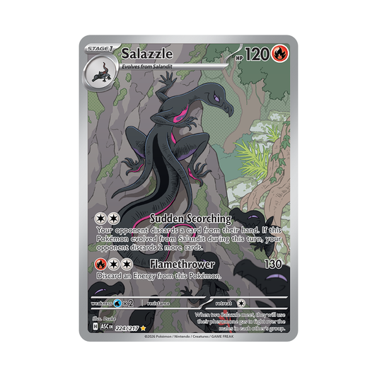 Salazzle - Ascended Heroes - Illustration Rare - 224/217