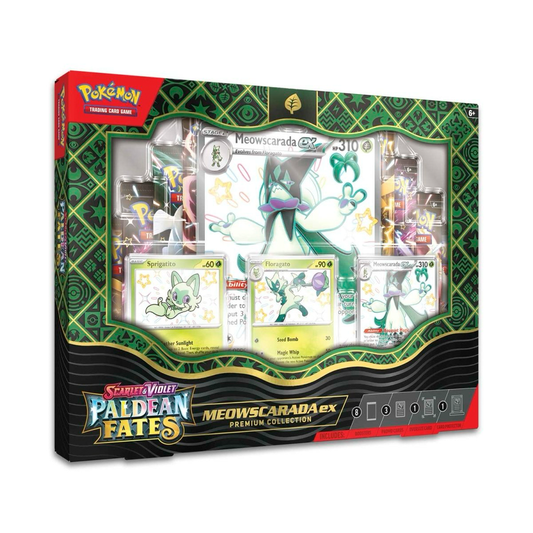 Pokemon TCG - Scarlet & Violet - Paldean Fates - Premium Collection Box - Meowscarada