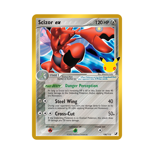 Scizor ex - 30th Celebration: Classic Collection - 108/115
