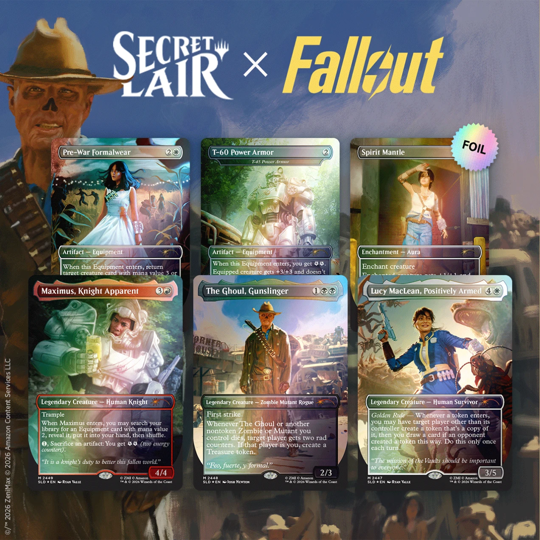 Secret Lair X Fallout: Beyond Vault 33 (Foil Edition) – Binderly