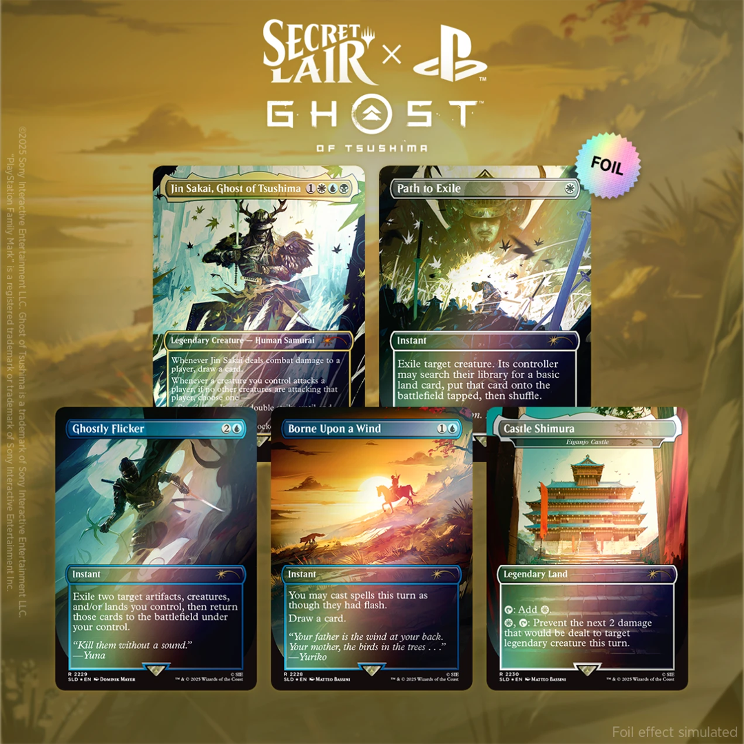 Secret Lair X Ghost Of Tsushima (Foil Edition)