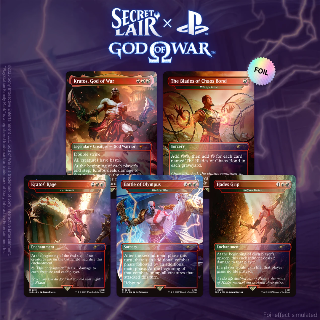 Secret Lair X God Of War: Greek (Foil Edition)