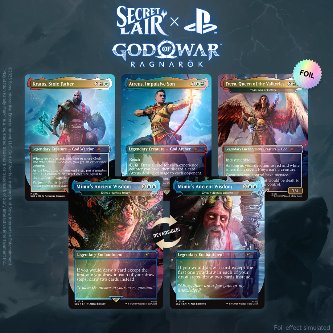 Secret Lair X God Of War: Norse (Foil Edition)