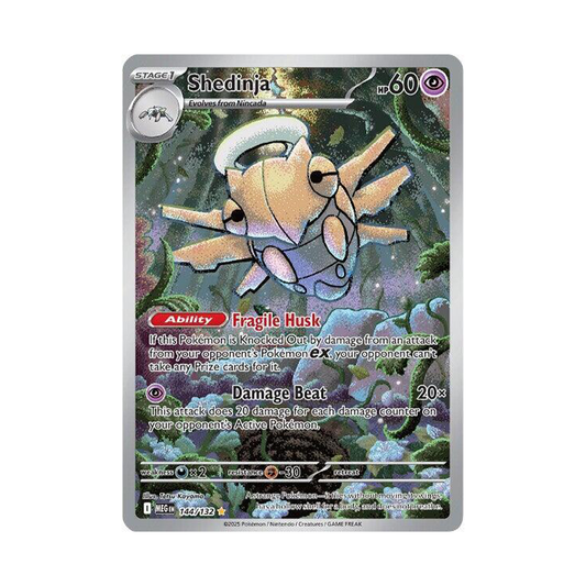 Shedinja - Mega Evolution Base Set - Illustration Rare - 144/132