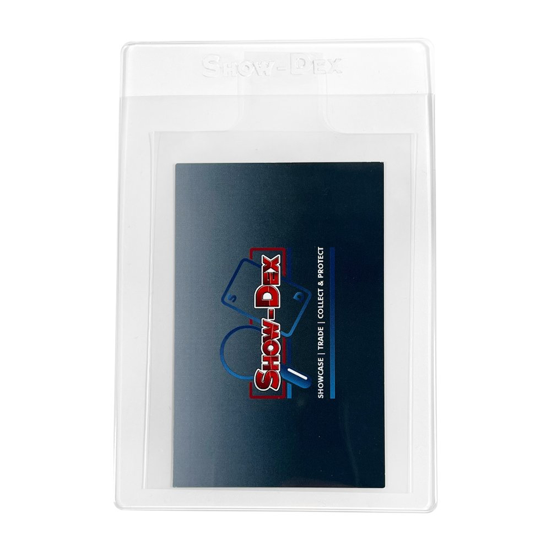 Show-Dex - Semi Rigid Card Holders & Pull Tab Sleeves - 50 Pack Binderly Show-Dex - Semi Rigid Card Holders & Pull Tab Sleeves - 50 Pack Binderly