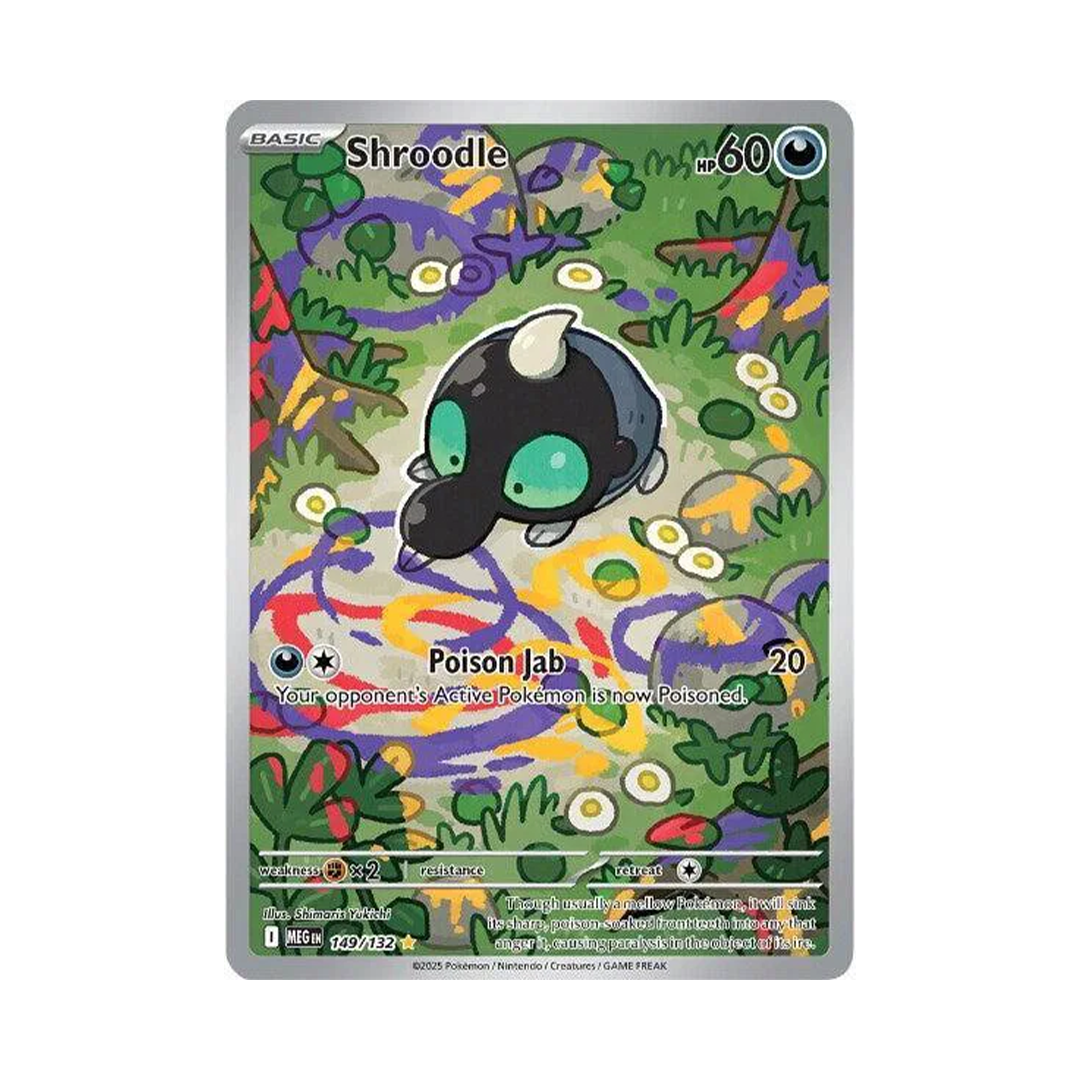 Shroodle - Mega Evolution - Illustration Rare - 149/132