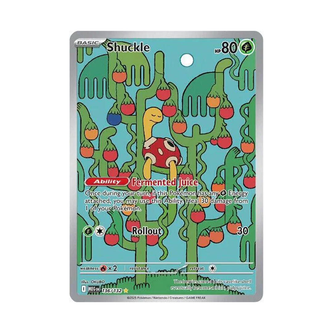 Shuckle - Mega Evolution - Illustration Rare - 136/132