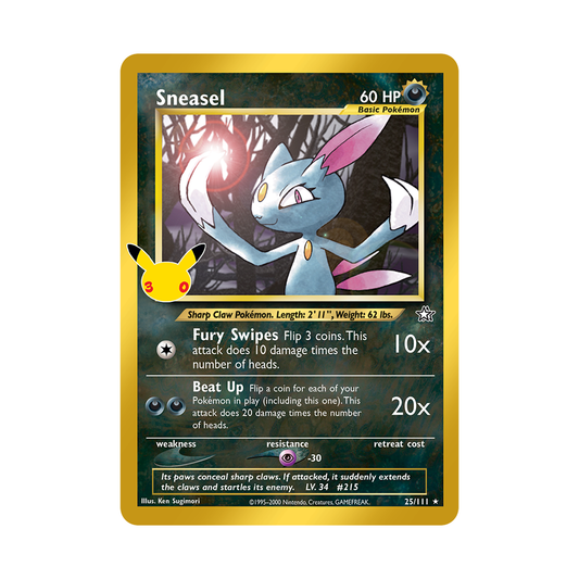 Sneasel - 30th Celebration: Classic Collection - 25/111