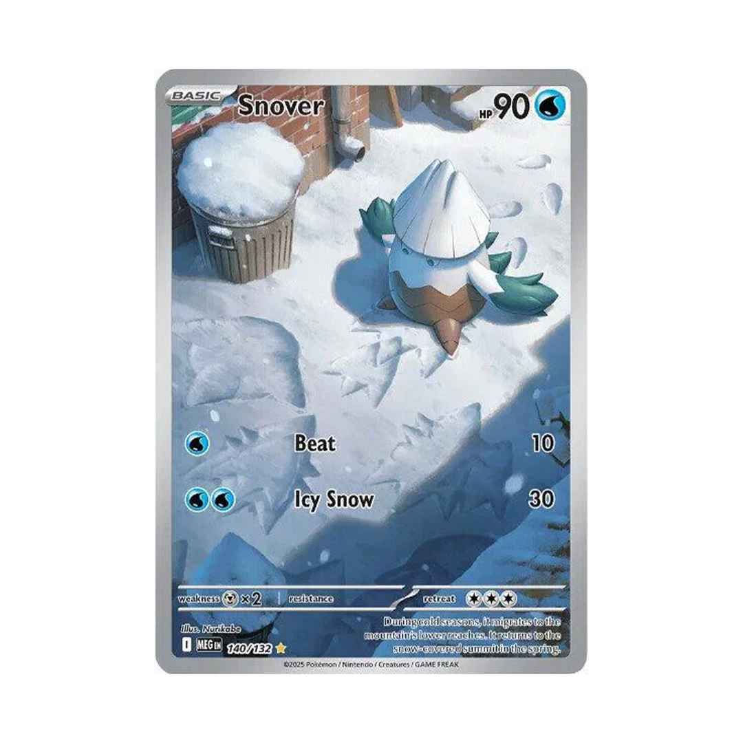 Snover - Mega Evolution - Illustration Rare - 140/132