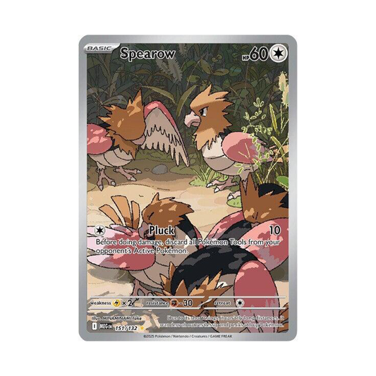 Spearow - Mega Evolution Base Set - Illustration Rare - 151/132