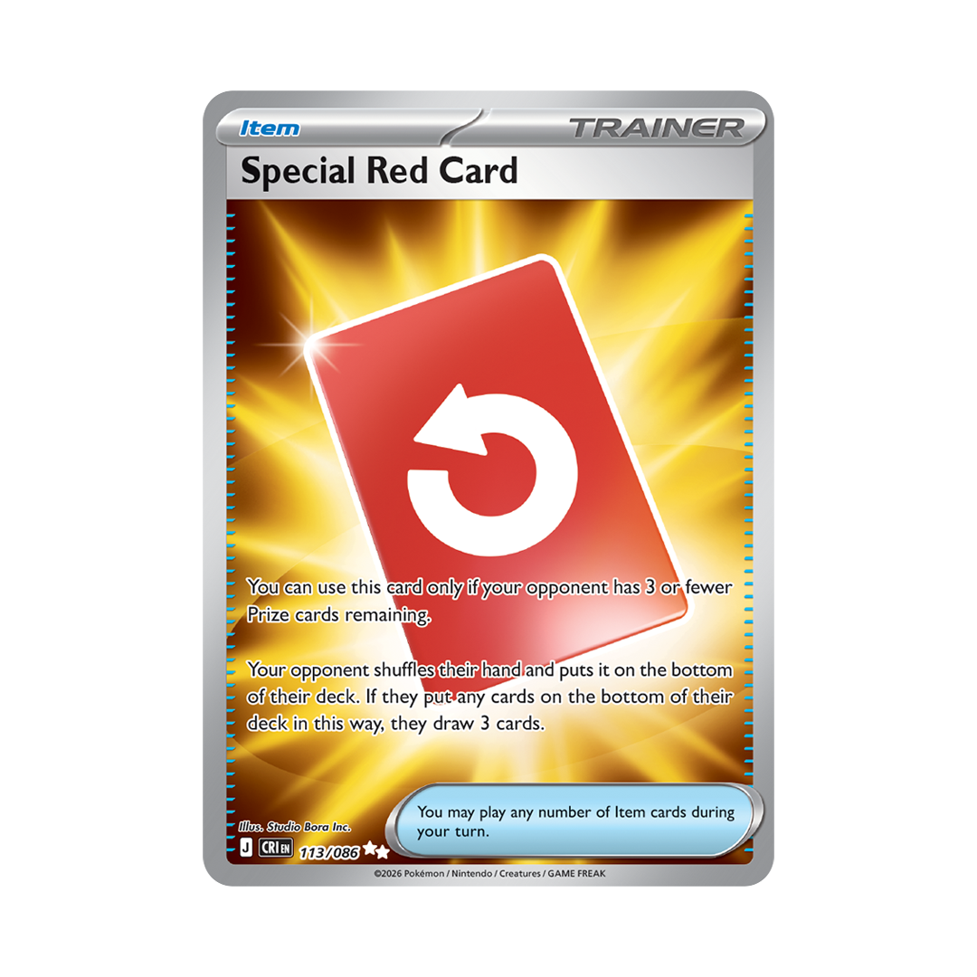 Special Red Card - Chaos Rising - Ultra Rare - 113/086